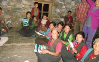 Frauenalphabetisierung und Aufholklassen in Nord-Gorkha