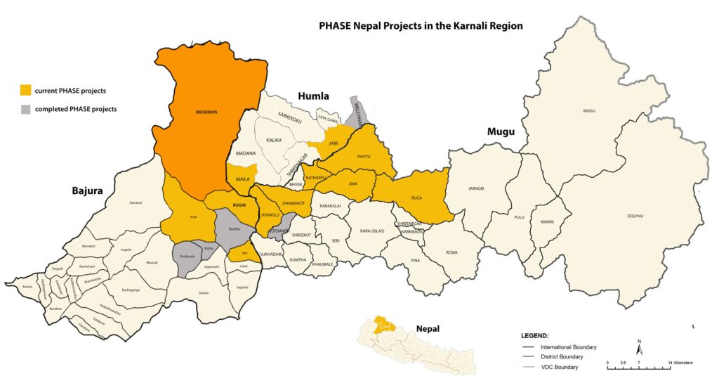 Mädchen-Empowerment-Projekt in Bichhiya, Bajura