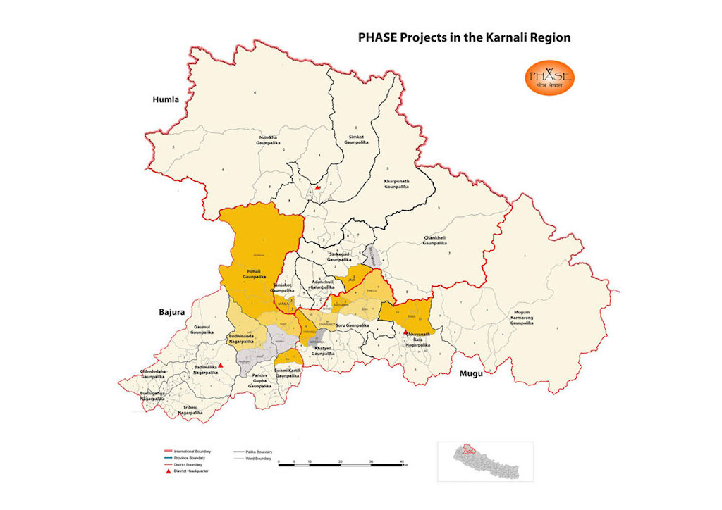 Nepal Bezirk Karnali - Phase Austria